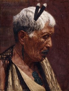 Geriye Bakmak - Wiripine Ninia, bir Ngatiawa Reisi by Charles Frederick Goldie