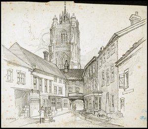 Aziz Petrus Sokağı, Norwich, Norfolk, 1892-1933 by Charles George Harper