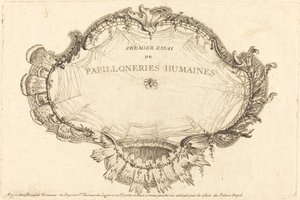 Başlık by Charles Germain de Saint Aubin