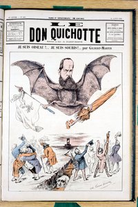 “Le Don Kişot”un Kapağı, Satirique ve Colors by Charles Gilbert Martin