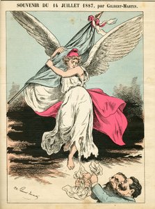 “Le Don Kişot” kapağı, 682 numara, Renkli Hiciv by Charles Gilbert Martin
