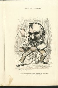 Charles Gilbert-Martin (1839-1905) tarafından “Çağdaş Grimaces”” çizimi by Charles Gilbert Martin
