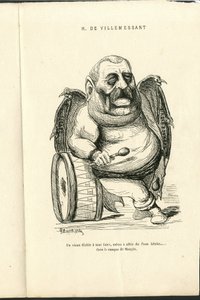 Charles Gilbert-Martin (1839-1905) tarafından “Çağdaş Grimaces”” çizimi by Charles Gilbert Martin