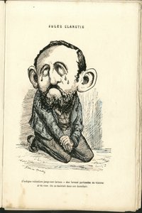 Charles Gilbert-Martin (1839-1905) tarafından “Çağdaş Grimaces”” çizimi by Charles Gilbert Martin