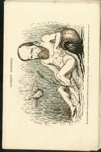 Charles Gilbert-Martin (1839-1905) tarafından “Çağdaş Grimaces”” çizimi by Charles Gilbert Martin