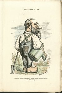 Charles Gilbert-Martin (1839-1905) tarafından “Çağdaş Grimaces”” çizimi by Charles Gilbert Martin