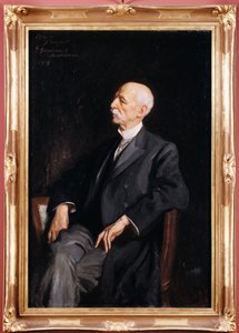 Manuel Patricio Rodriguez Garcia koltukta oturuyor