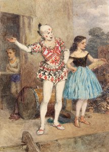 Fuarda Performans Sergilemek by Charles Green