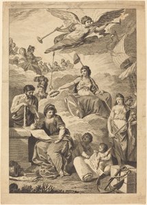 Britanya Taç Tarihi by Charles Grignion, after Conrad Martin Metz