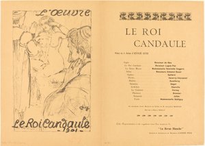 Kral Candaule by Charles Guerin