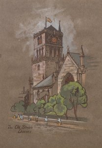 Old Steeple, Dundee (el renginde baskı)