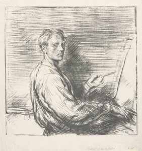 Sanatçının Portresi, No. 1, 1905. by Charles Haslewood Shannon