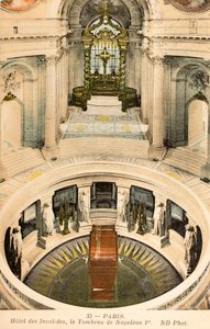 Kartpostal / Napolyon I Mezarı / Invalides / Paris / Seine / Ile de France / Fransa