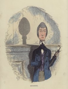 Kaşık (renkli gravür) by Charles Henry Bennett