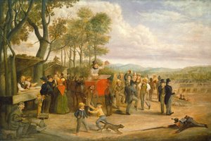 Toplanma Günü, 1843 veya sonrası. by Charles Henry Granger