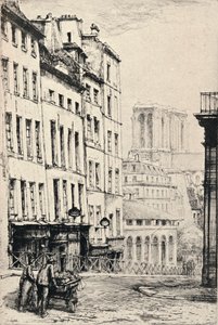 "Rue de la Montagne-Ste Genevieve", 1915 by Charles Heyman