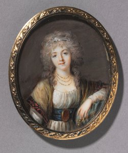 Genç Bir Kadının Portresi, c. 1785. by Charles Hénard