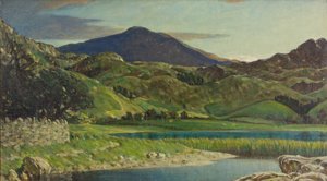 Watendlath Tarn, Keswick yakınlarında, 1919 by Charles John Holmes
