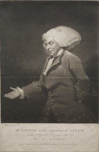 Bay Edwin, Lingo Karakterinde, 1784. by Charles Howard Hodges