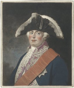 Prusya Kralı II. Frederick William'ın Portresi by Charles Howard Hodges