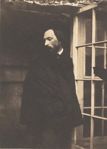 [Auguste Vacquerie at Marine Terrace], 1855. Yaratıcılar: Charles Hugo, Auguste Vacquerie. by Charles Hugo, Auguste Vacquerie