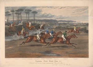 Dörtlü setten biri: Leamington Grand Steeple Chase ... 1837. Plaka 3. Bay Clifford, Kontes ... by Charles Hunt
