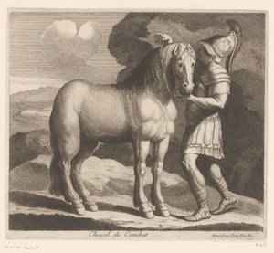 Asker bir at koşum takımı Cheval de Combat (nesne üzerindeki başlık) Hayvan serisi (dizi adı)