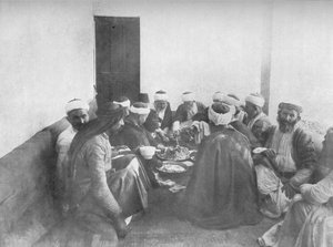 Dürzilerle Yemek, c1913