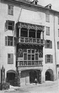 Altın Çatı. Innsbruck, c1913