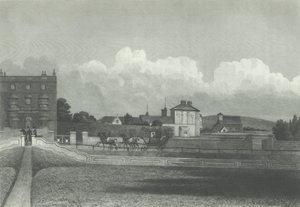 Hove Kilisesi, Denizden 1835. by Charles J. Smith