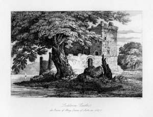 Lochleven Kalesi, İskoçya, Mary hapishanesi, İskoç Kraliçesi, 1840
