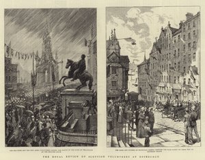 Edinburgh'daki İskoç Gönüllülerinin Kraliyet İncelemesi