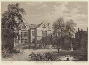 Dorfold Salonu, Cheshire by Charles James Richardson