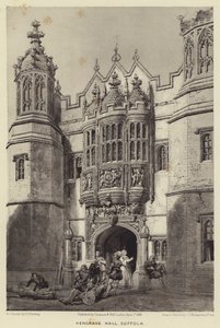 Hengrave Salonu, Suffolk by Charles James Richardson
