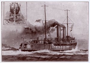 Bir mayın gemisi (lito)