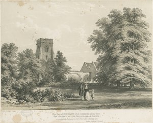 Rugeley Kilisesi by Charles Joseph Hullmandel