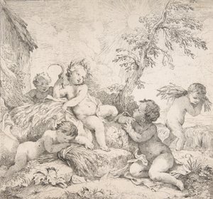 Yaz Yaz, ca. 1735. by Charles Joseph Natoire