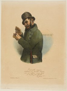 Korkunç Suikastçı Korkunç Saldırısını Düşünüyor... by Charles Joseph Traviès