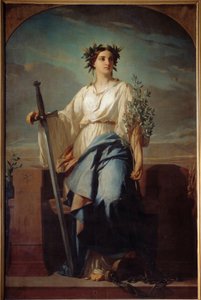 Cumhuriyet Resminin Alegorik Temsili Charles Landelle