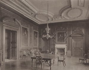 Belton House, Grantham, Yemek Odası by Charles Latham