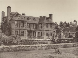 Groombridge Place, Sussex, Batı Cephesi by Charles Latham