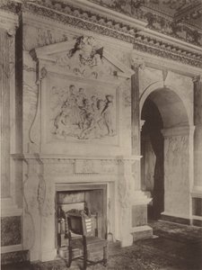 Houghton, Norfolk, Yemek Odası Baca Parçası by Charles Latham
