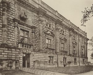 Kale, Nottingham, Doğu Cephesi by Charles Latham
