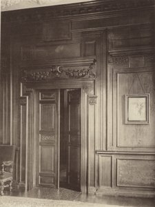 Thorpe Salonu, Grantham, Yemek Odasında Kapı ve Kaplamalar by Charles Latham