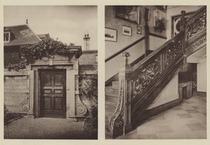 Thorpe Salonu, Peterborough, Ahırlara Yan Giriş, Merdiven by Charles Latham