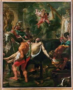 Saint John EvangeliSt (resim) by Charles Le Brun