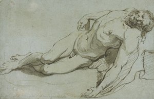 Ölü İsa, 1646 by Charles Le Brun