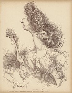 Fransız çizgi roman oyuncusu Cecile Sorel