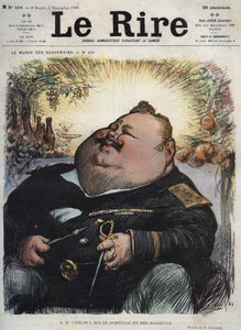 Portekiz Kralı I. Charles (1863-1908) - Portekiz ve Algarves Kralı I. Carlos - Charles Leandre