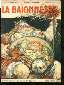 “La Baionnette”in Kapağı, Satirical ve Colours